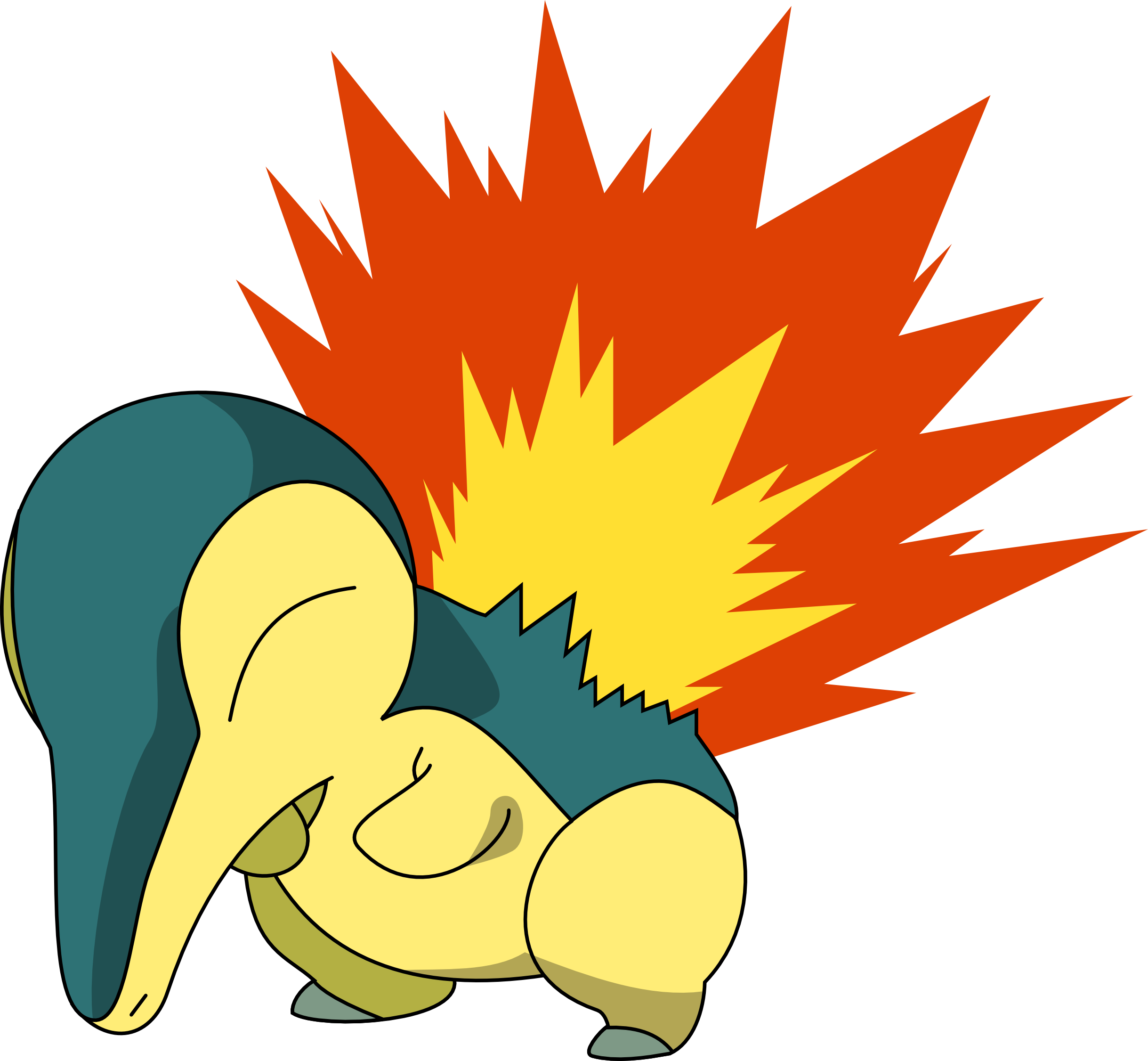 Cyndaquil sonic pokãmon wiki