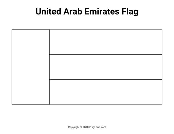 Free printable united arab emirates flag coloring page download it at httpsflaglanecoloring