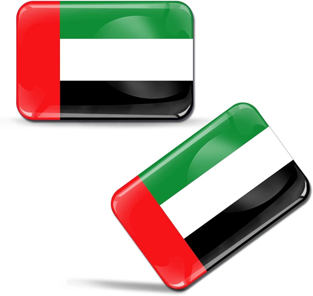 Skinoeu x d sticker united arab emirates u flag f office products