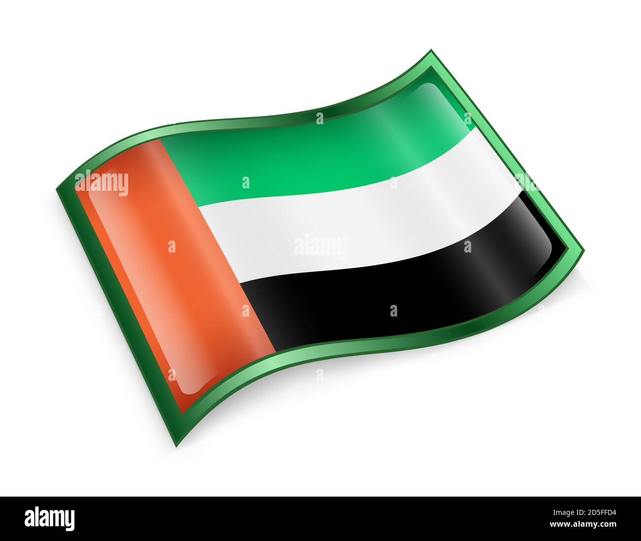 United arab emirates flag icon hi