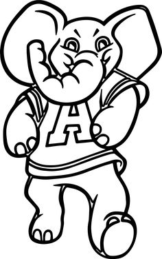 College mascots ideas mascot coloring pages football coloring pages