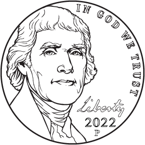 Coloring pages us mint for kids