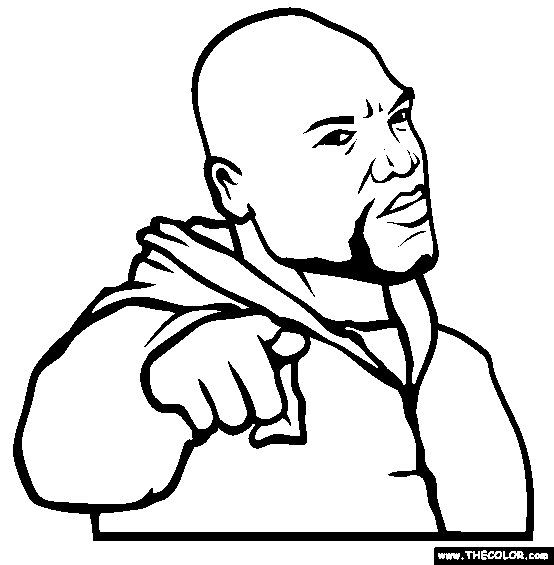 Faous a ixed artial arts fighter coloring pages