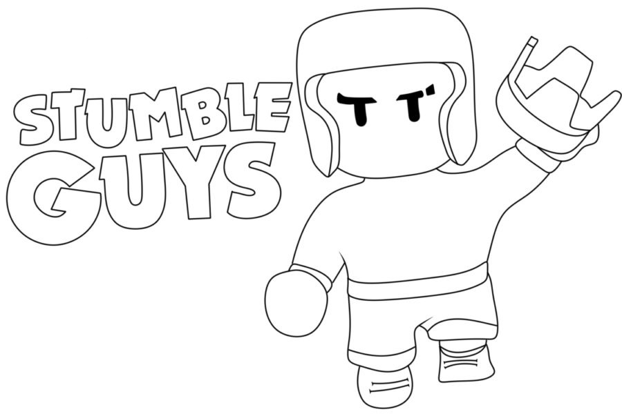 Stumble guys coloring pages by coloringpageswk on