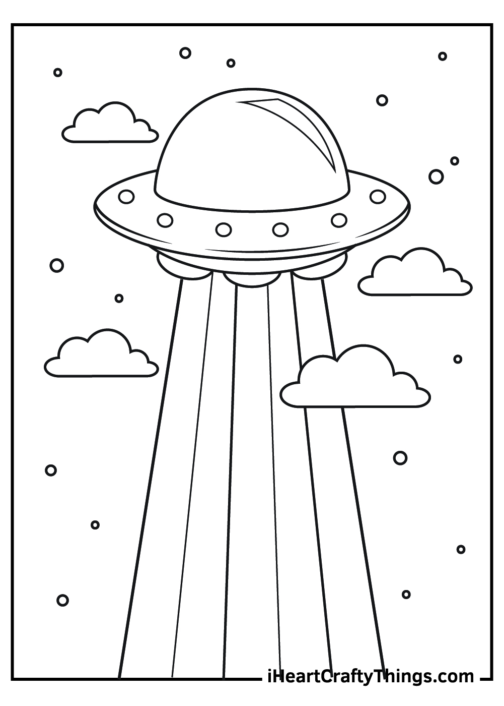 Alien coloring pages free printables