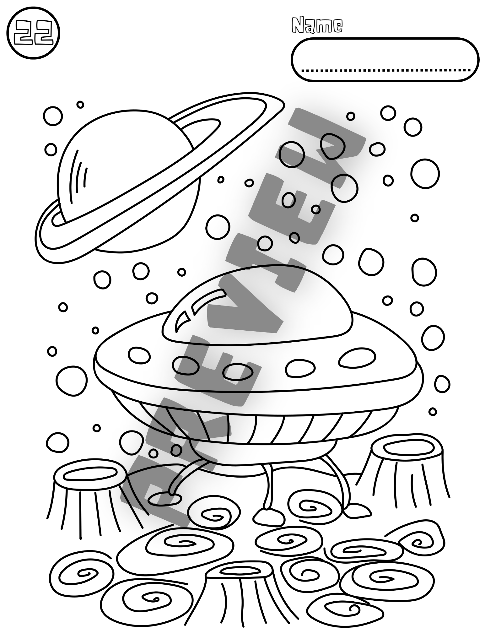 Space kids coloring pages astronaut ufo planets coloring pages v aprilue made by teachers