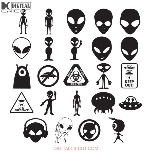 Aliens ufo bundle ufo alien ufo alien svg ufo alien png â