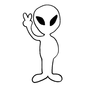 Alien coloring pages printable for free download