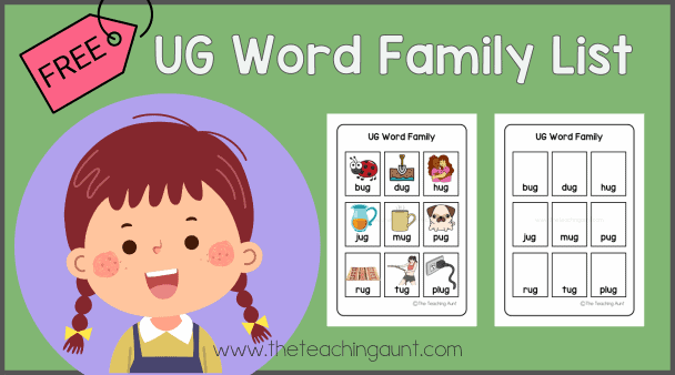 Ug word family list