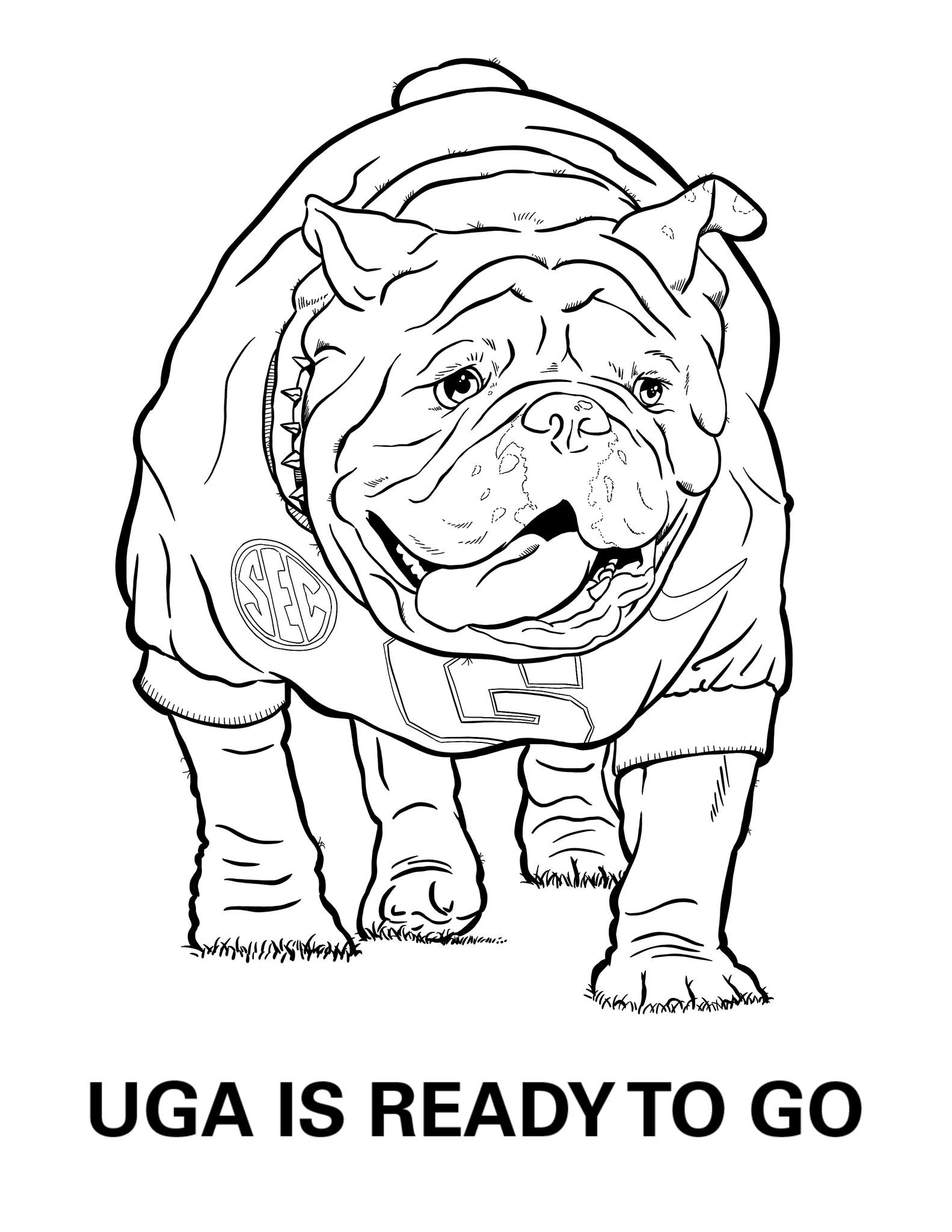 Georgia bulldogs on x looking for some activities for the kids download and print out our new coloring pages âï httpstcosoqfjdd when they are plete take a photo and tag us in