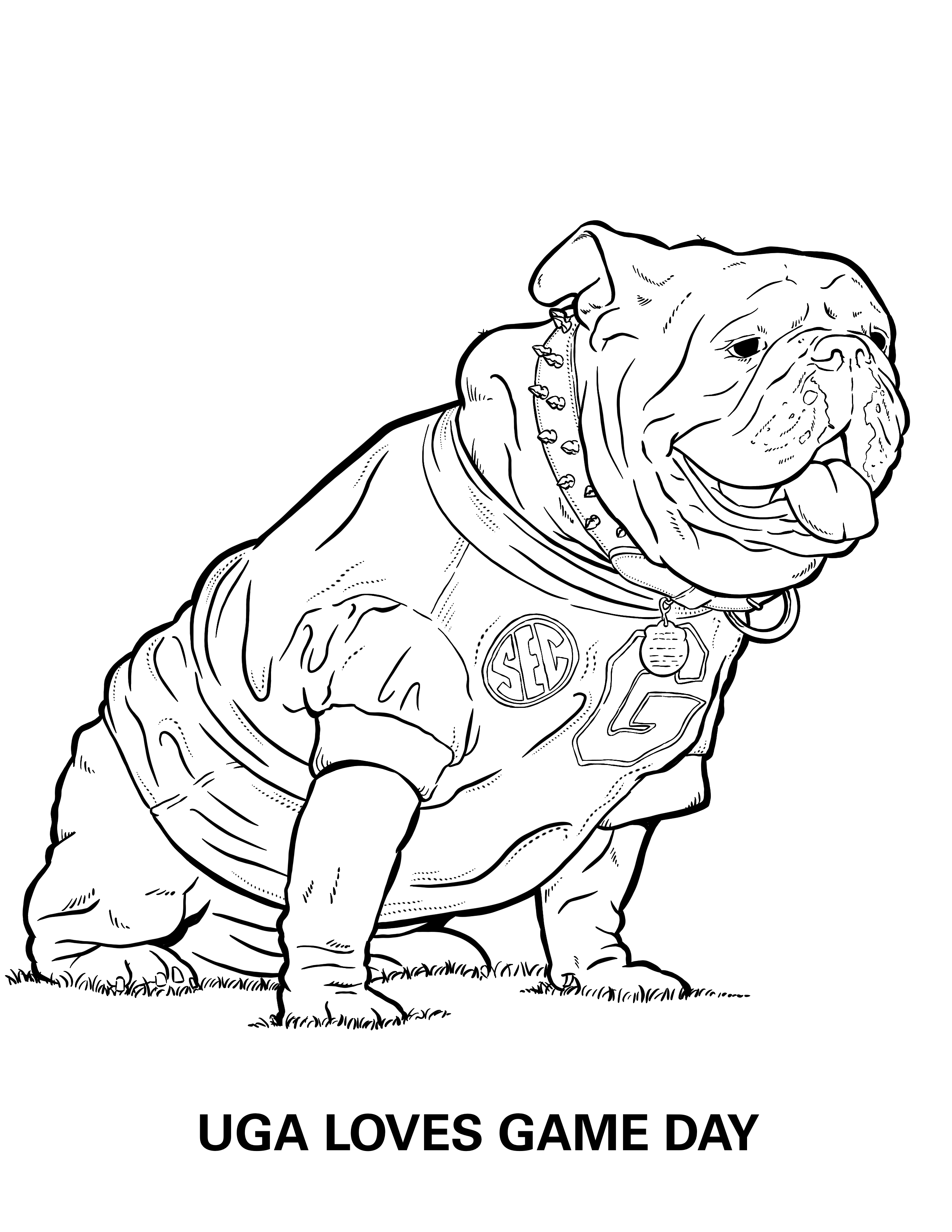 Georgia bulldogs on x looking for something to do add these pages to our coloring book download more pages ð httpstcosoqfjdd httpstcootoikzbpe x