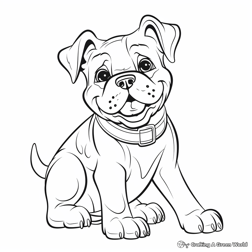 Georgia bulldog coloring pages