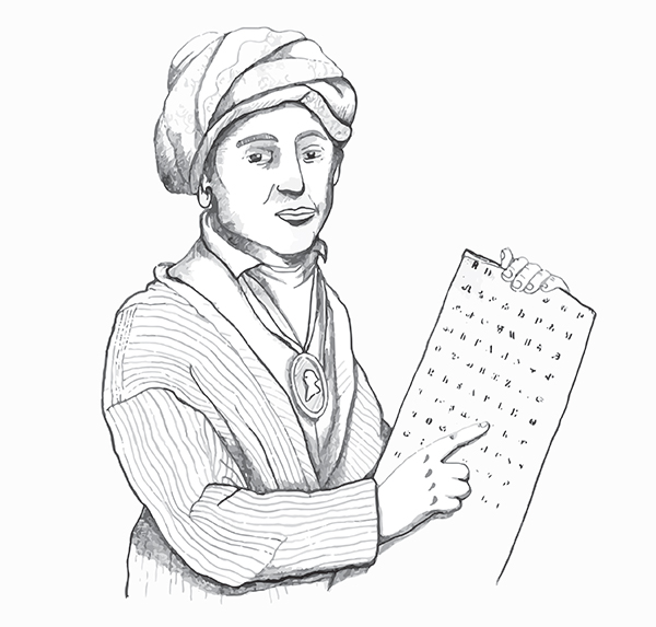 Sequoyah coloring page