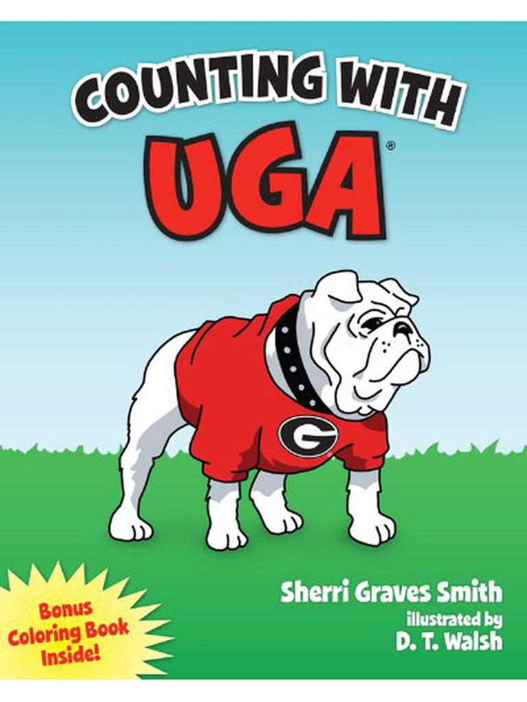 Counting with uga book posh tots childrens boutique