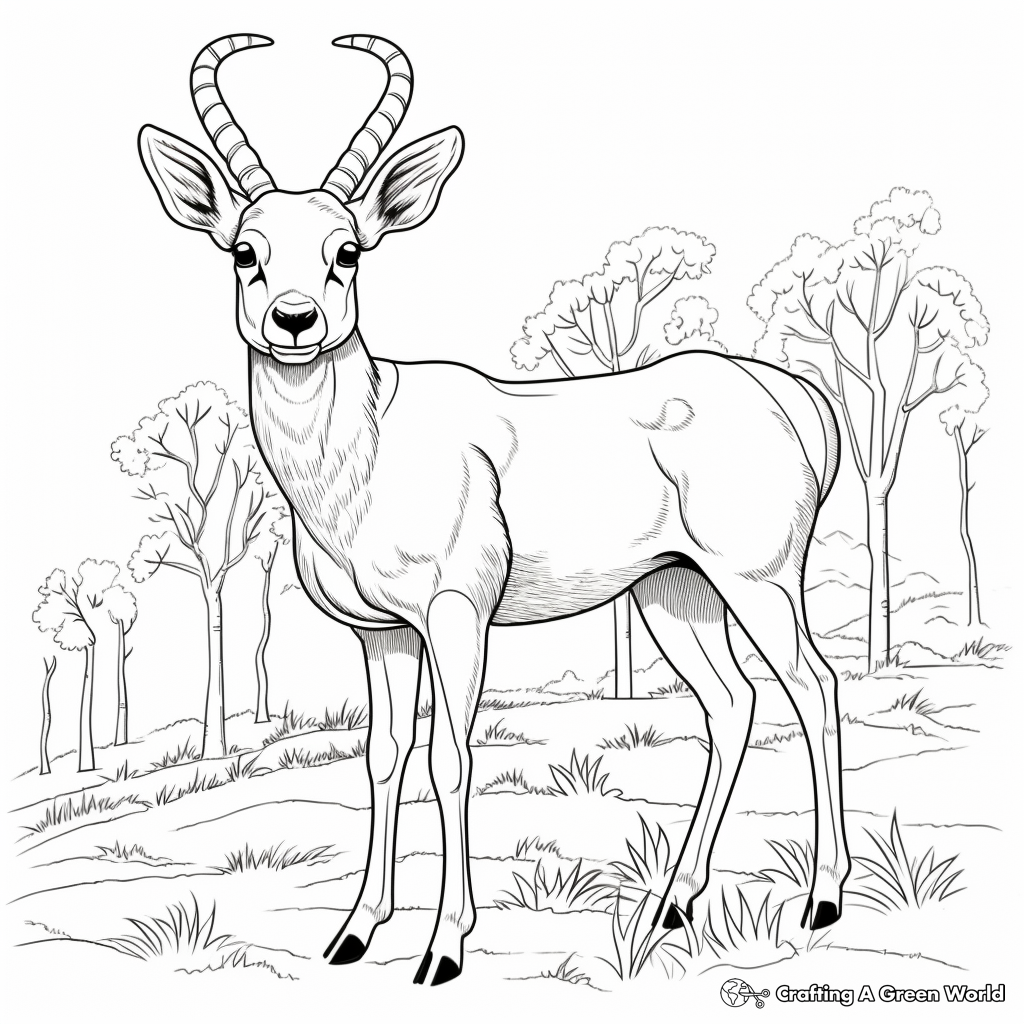 Bighorn sheep coloring pages