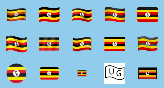 Ðºð flag uganda emoji