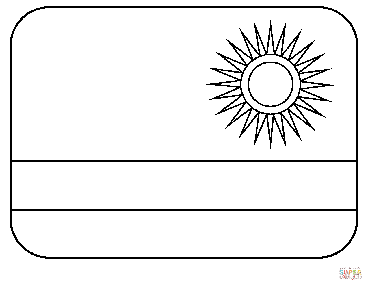 Flag of rwanda emoji coloring page free printable coloring pages