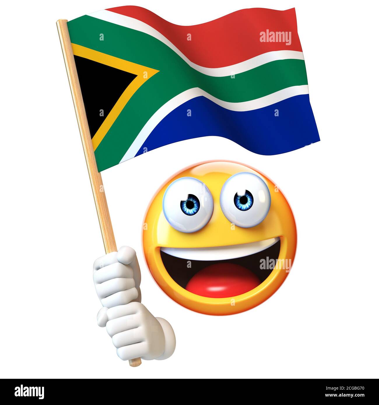 Africa flag emoji hi