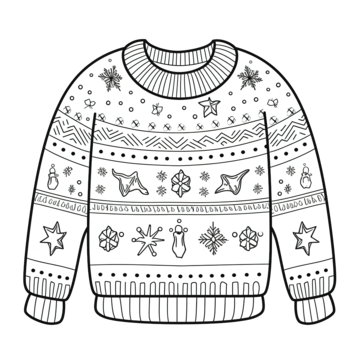 Christmas sweater png vector psd and clipart with transparent background for free download