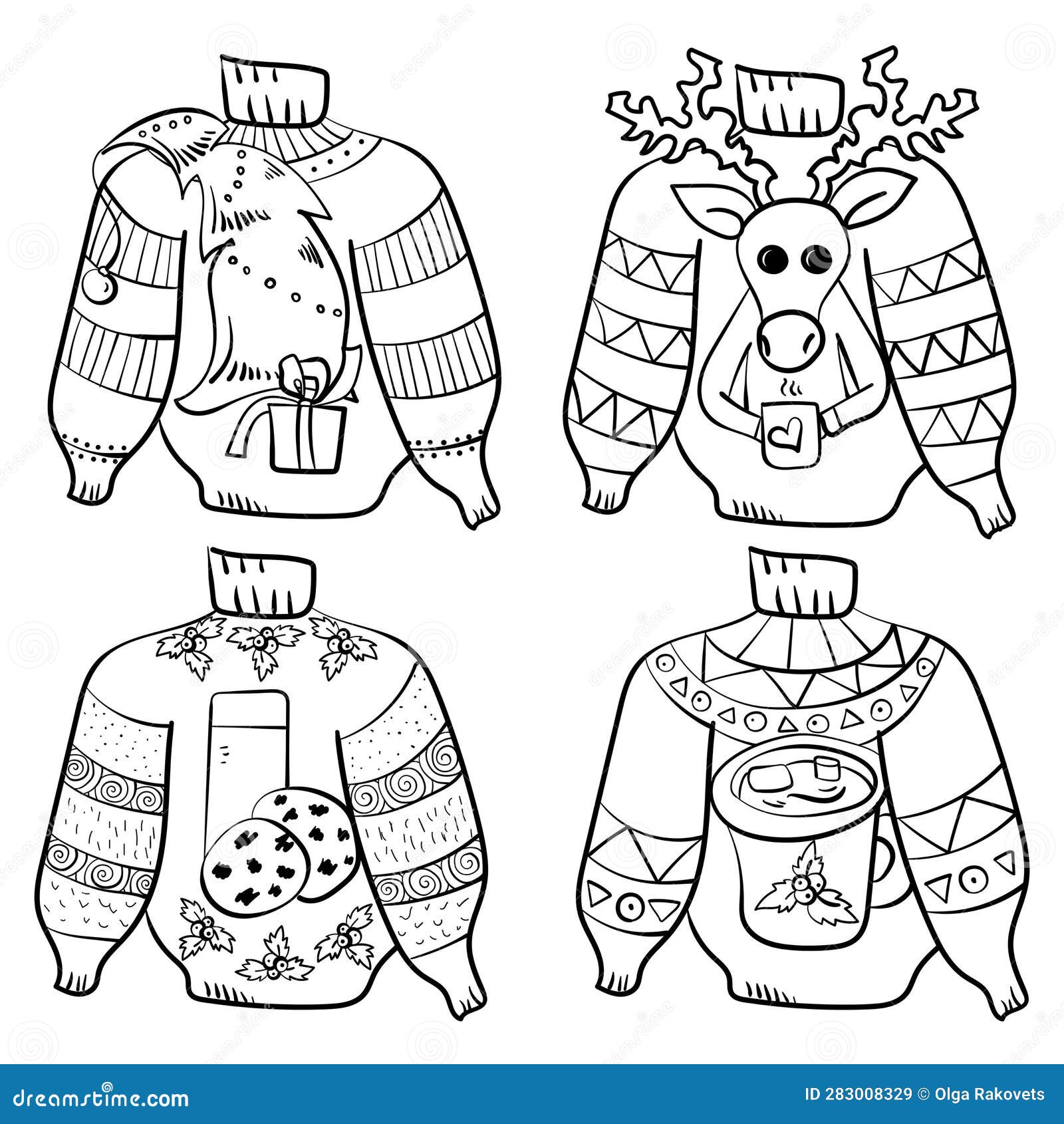 Ugly christmas sweater patterns stock illustrations â ugly christmas sweater patterns stock illustrations vectors clipart