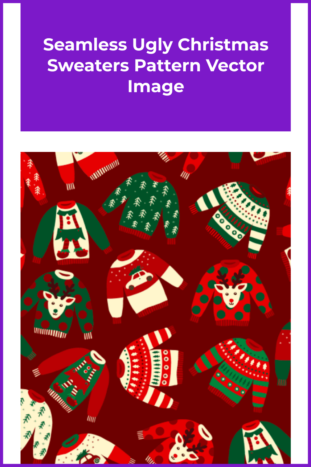 Best christmas sweater patterns for free and premium
