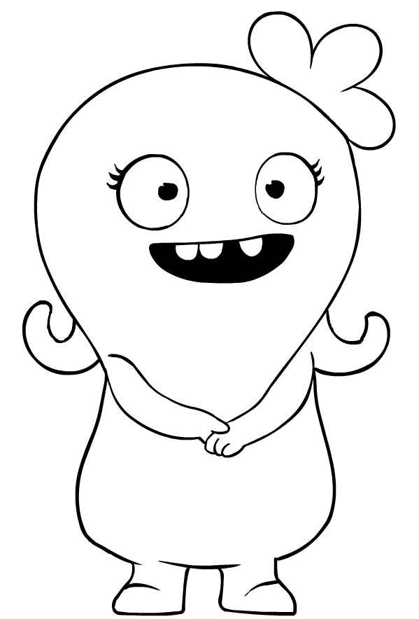 Ugly dolls coloring pages