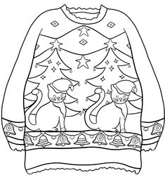 Best christmas sweater coloring pages ideas christmas sweaters coloring pages christmas coloring pages