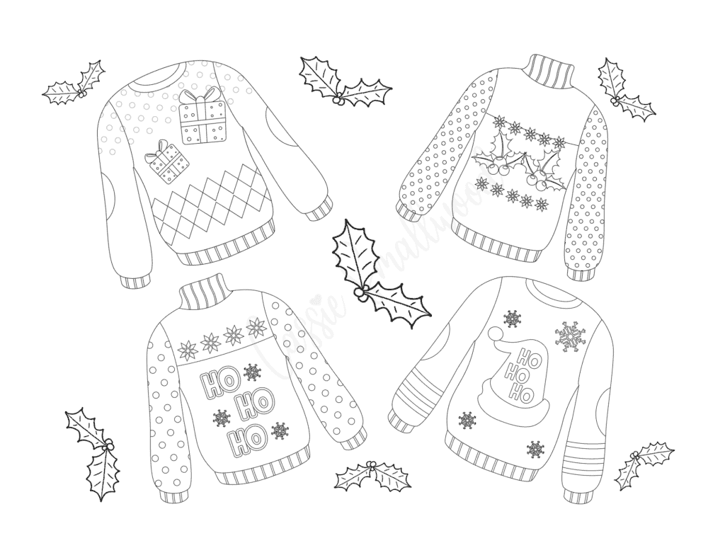 The best ugly sweater templates