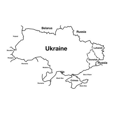 Ukraine map cliparts stock vector and royalty free ukraine map illustrations