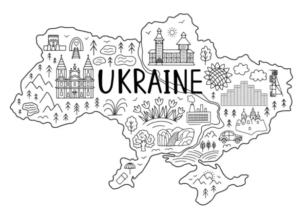 Map of ukraine vector images