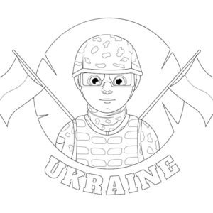 Ukraine coloring pages printable for free download