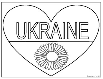 Peace for ukraine ukraine coloring sheets support for ukraine