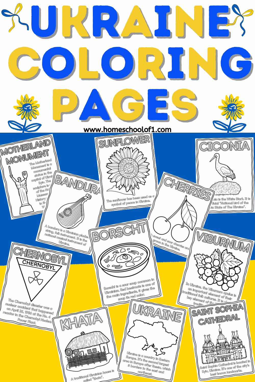 Free ukraine coloring pages explore color learn