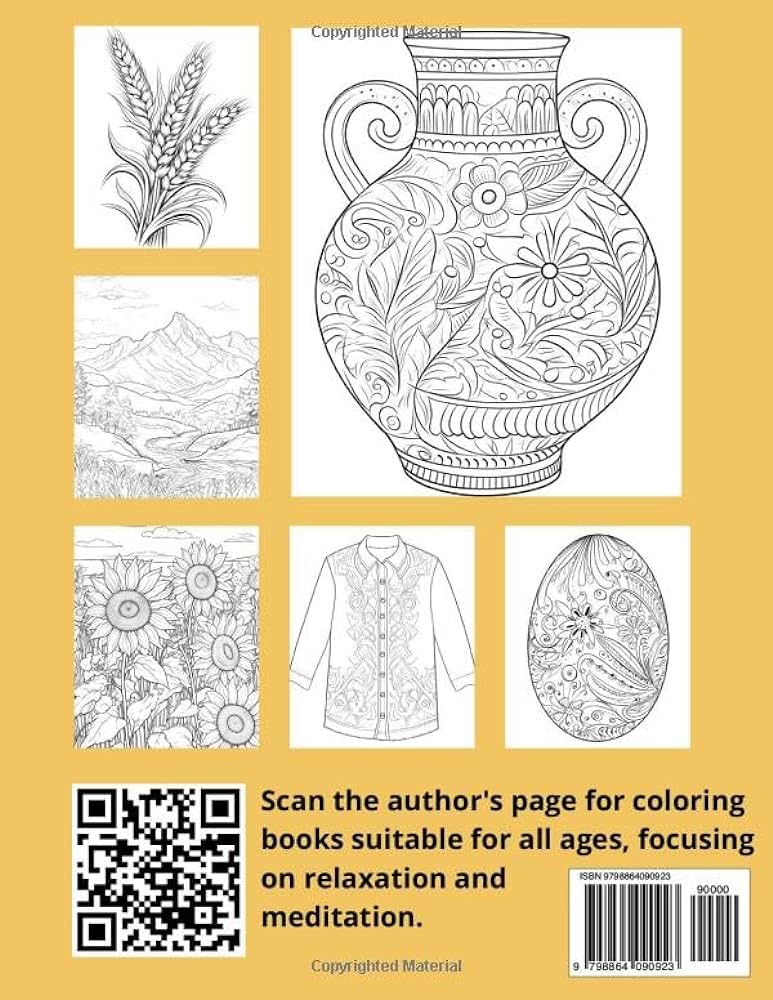 Ukrainian coloring book colorful creations for kids and adults kolesnikov pavel books