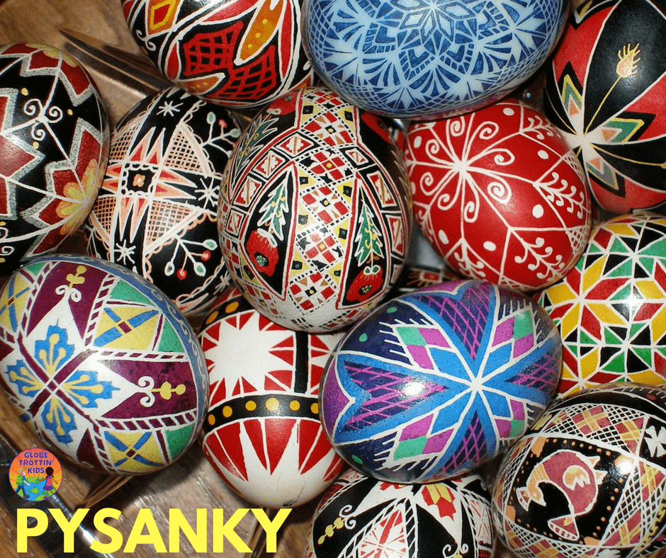 Pysanky ukrainian easter eggs