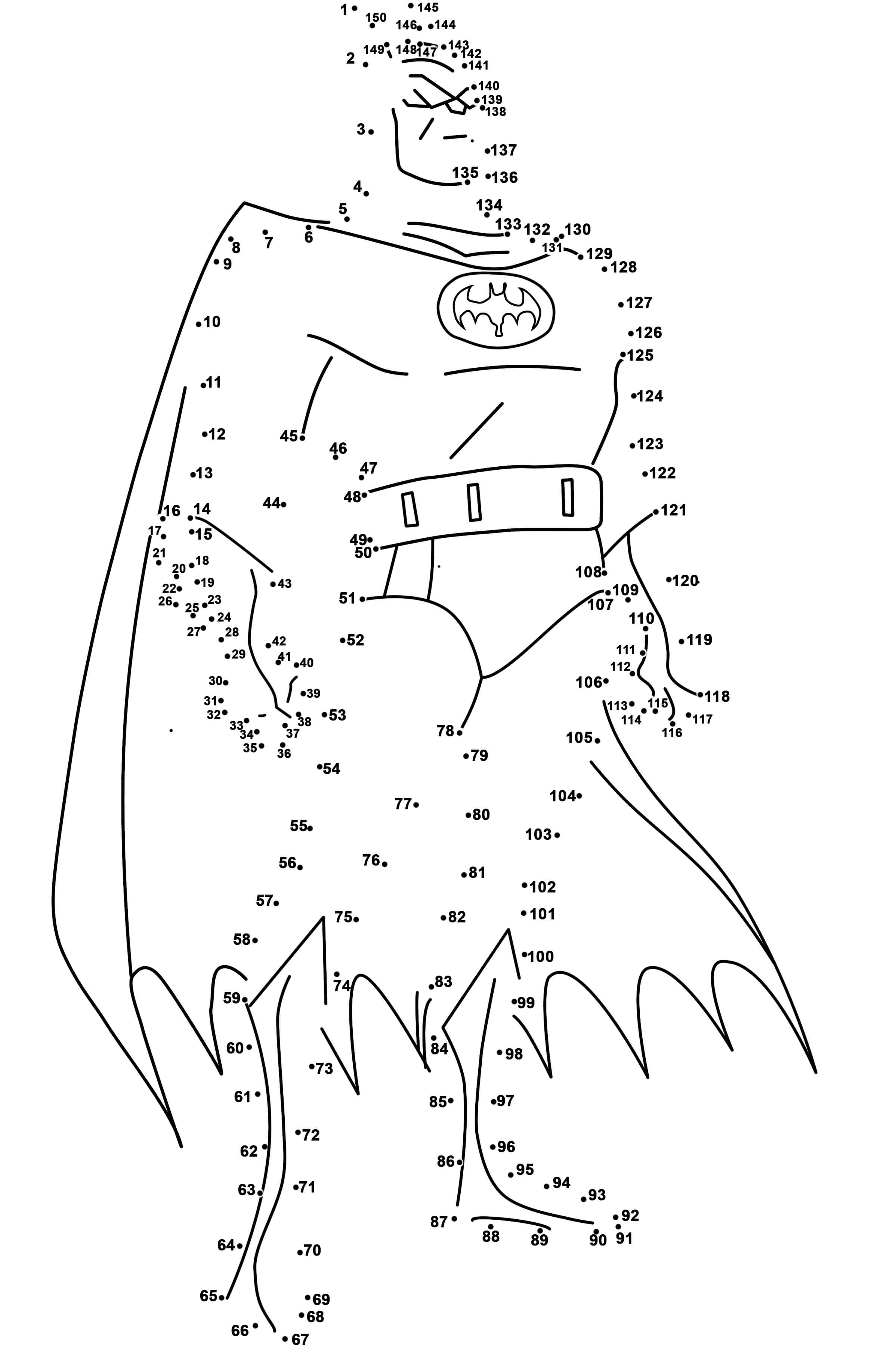 Dot to dot printables