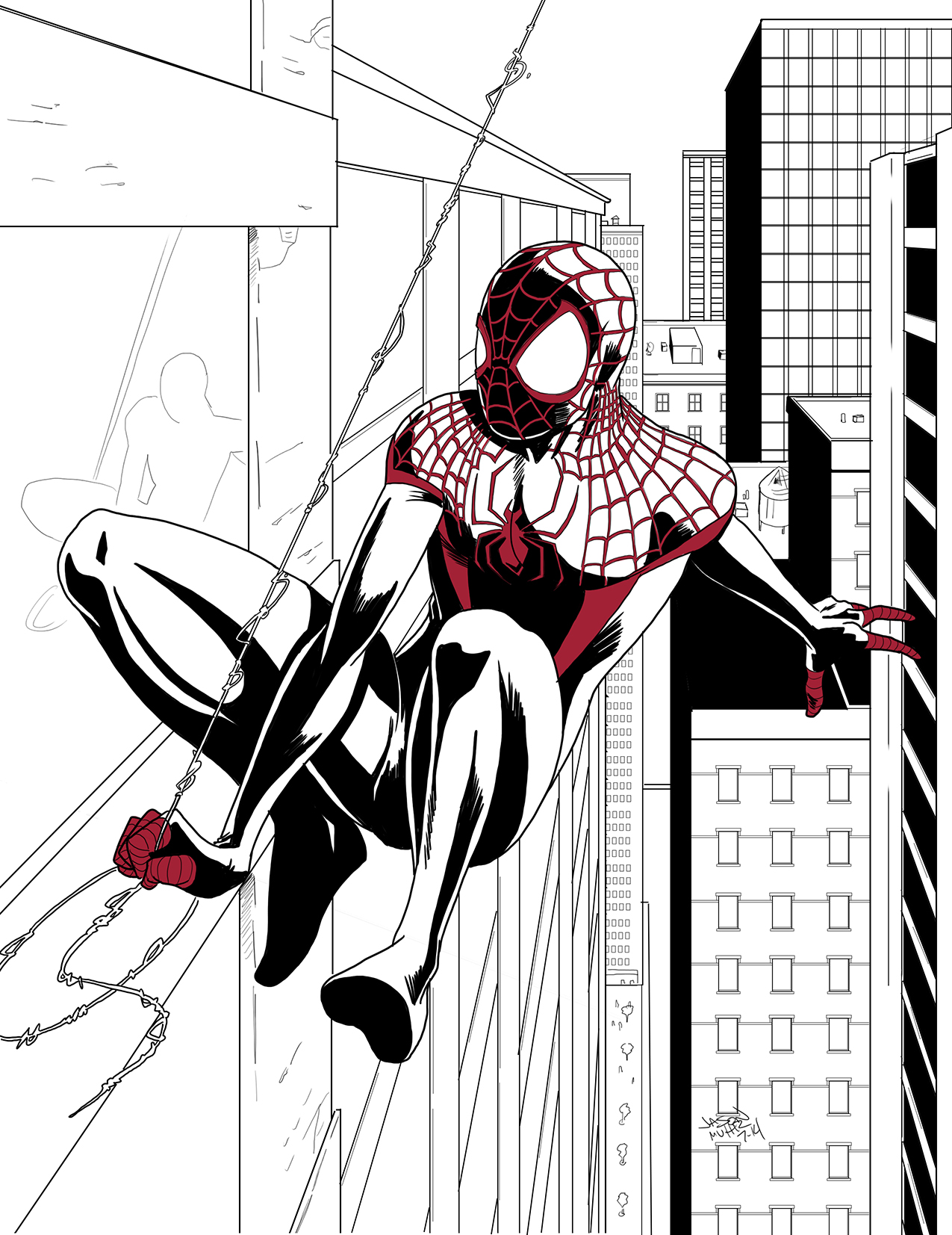 Daily sketch ultimate spider