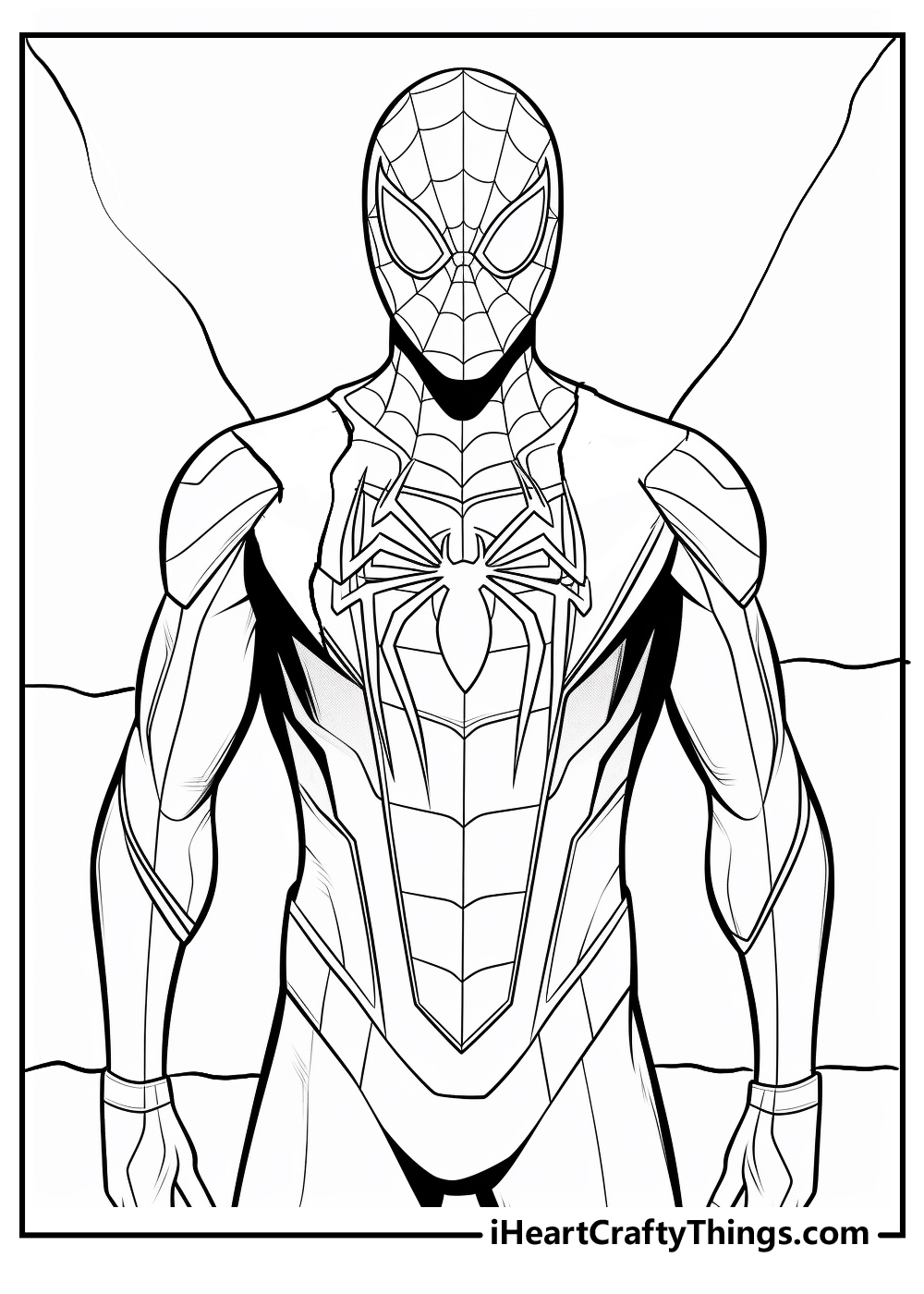 Printable miles morales coloring pages updated