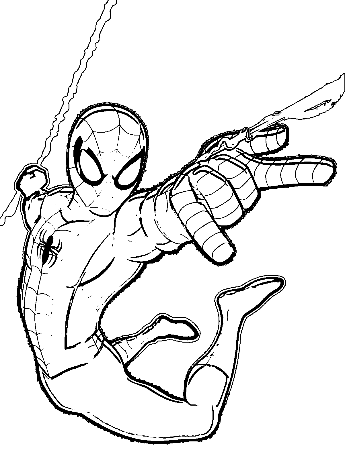 Ultimate spider man adventures spider man coloring page spiderman coloring avengers coloring pages spiderman drawing