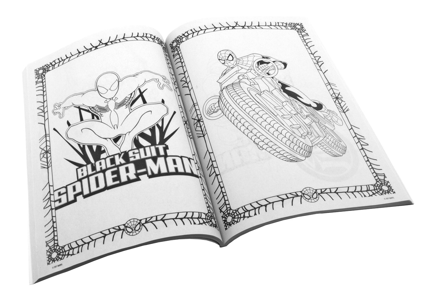 Marvel ultimate spiderman superhero coloring and puzzle activity book