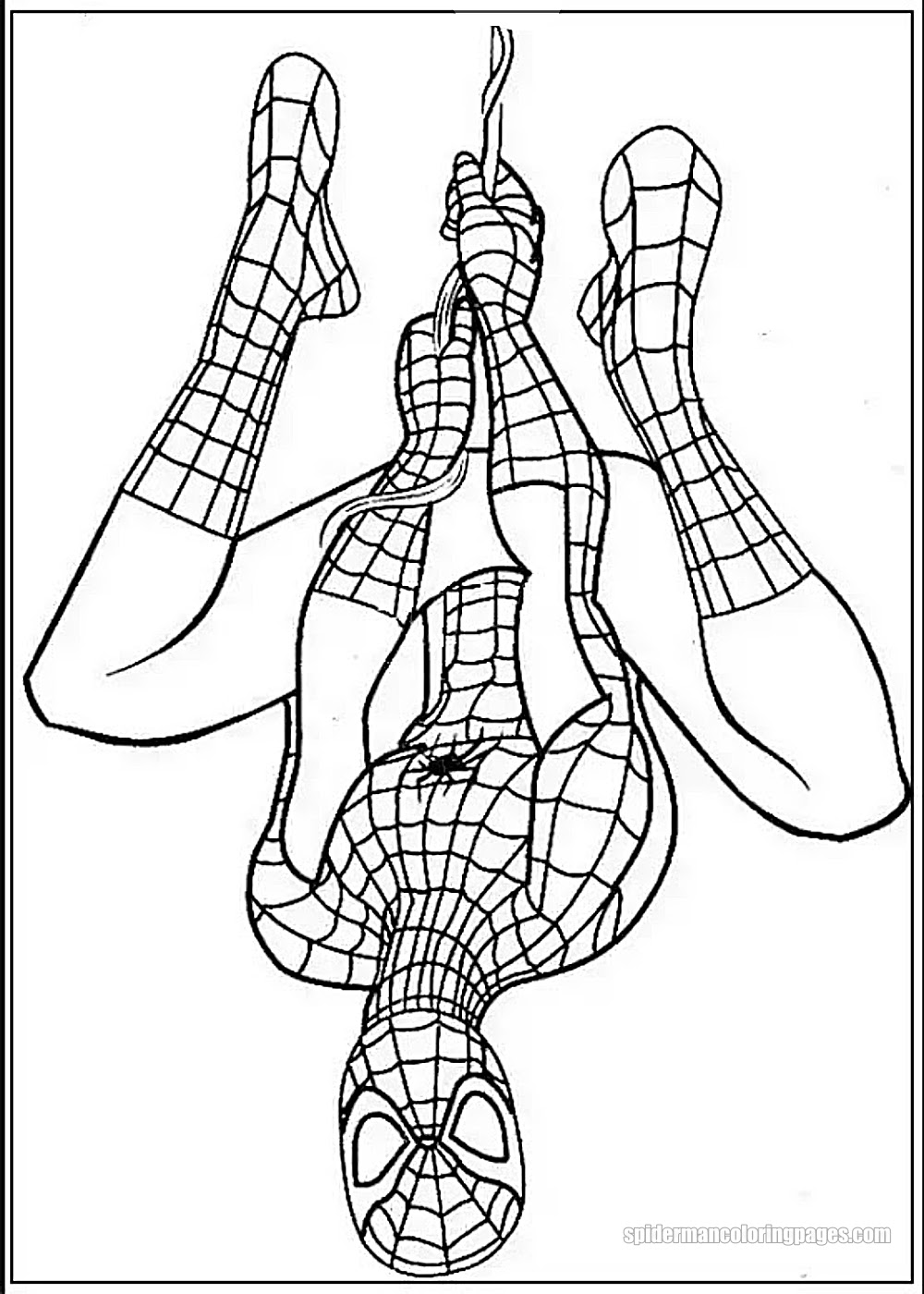 Á spiderman coloring pages â free printable sheets for kids