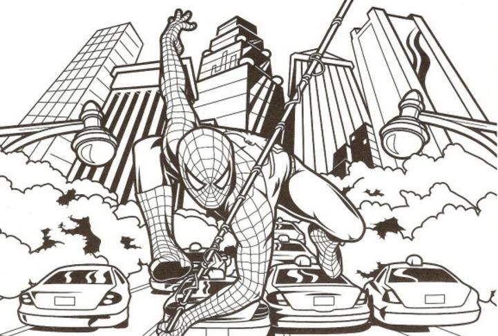 Printable coloring pages spiderman coloring free coloring pages coloring pages for kids