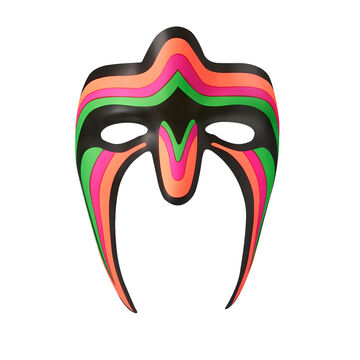 Ultimate warrior plastic mask pro wrestling