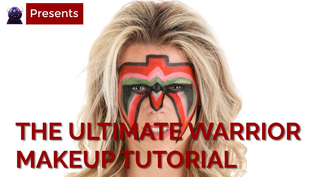 The ultimate warrior makeup tutorial