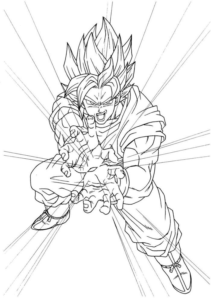 Goku kamehameha coloring pages dragon coloring page dragon ball image dragon ball artwork