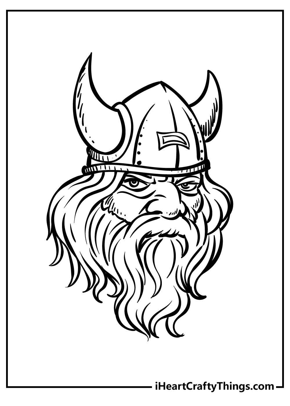 Viking coloring pages free printables