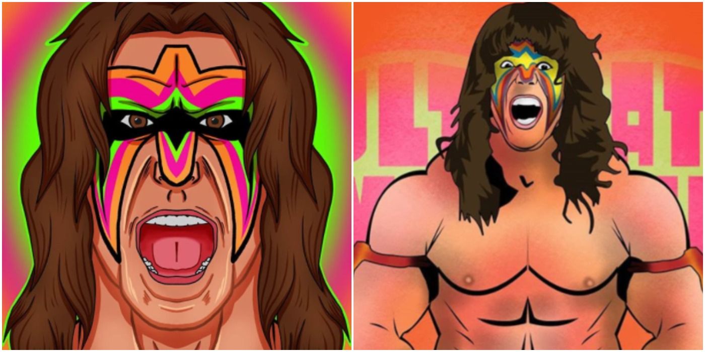 Pieces of ultimate warrior fan art that are just awesome