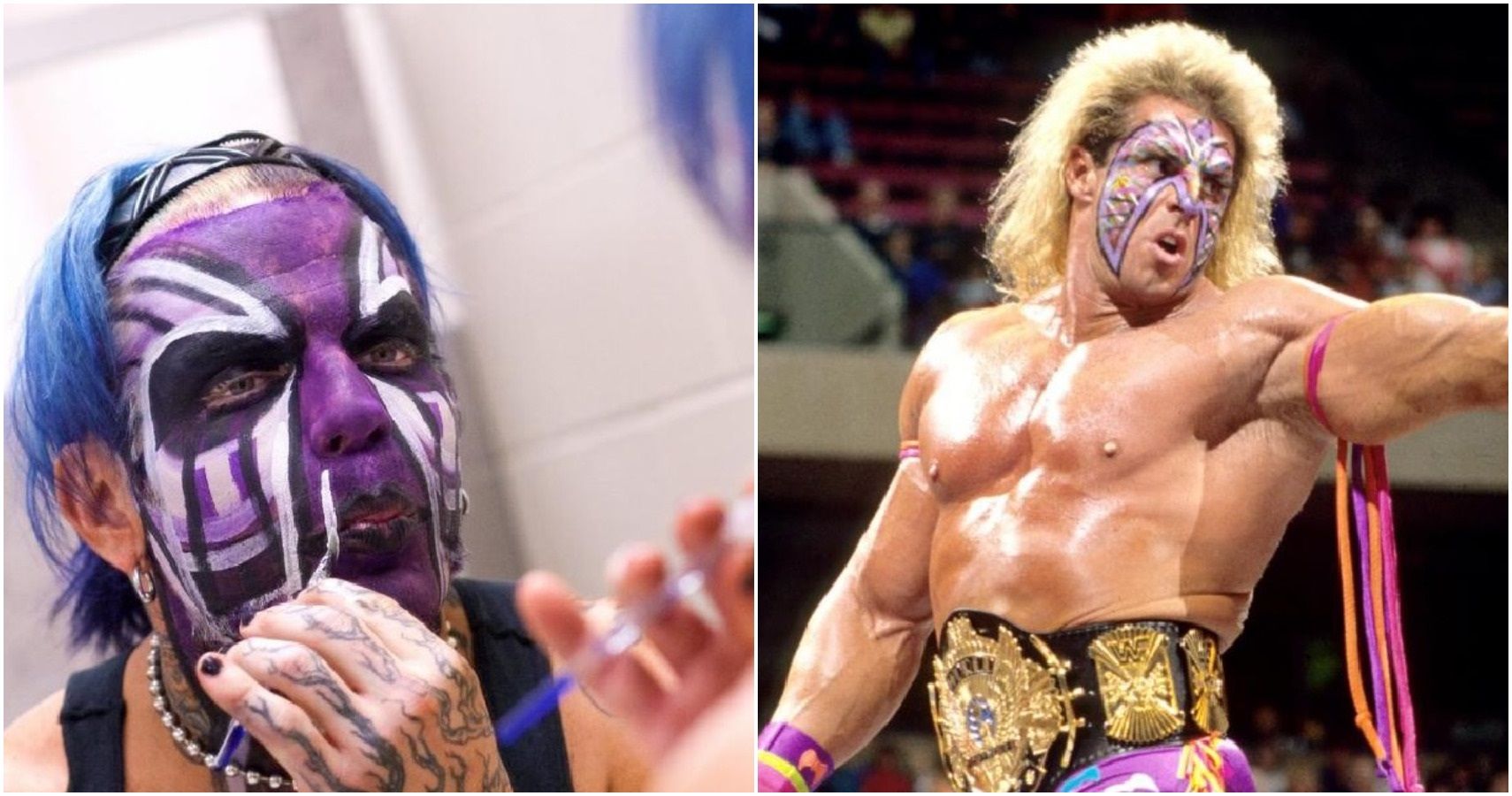 Ultimate warrior other wrestlers with the coolest face paint