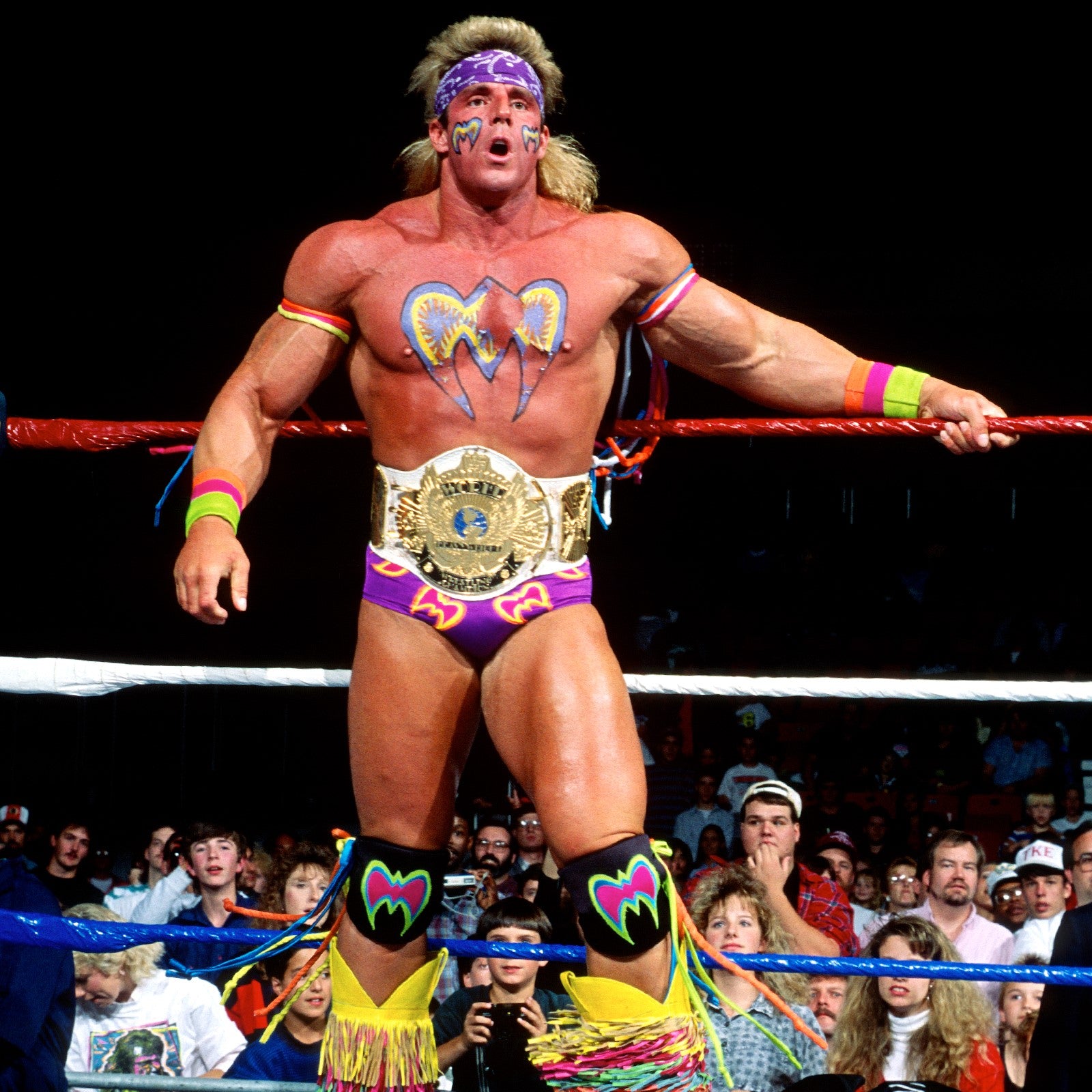 Ultimate warrior face paint wwe figure s