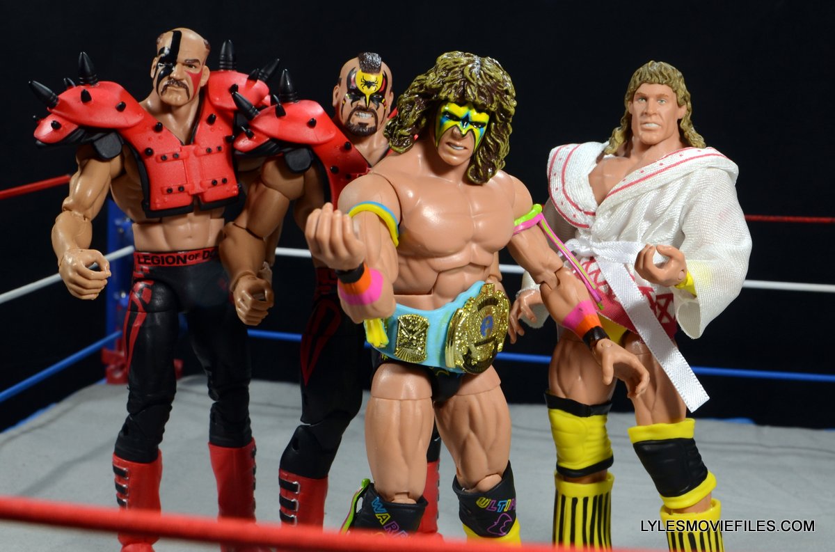 Ultimate warrior hall of fame mattel wwe figure